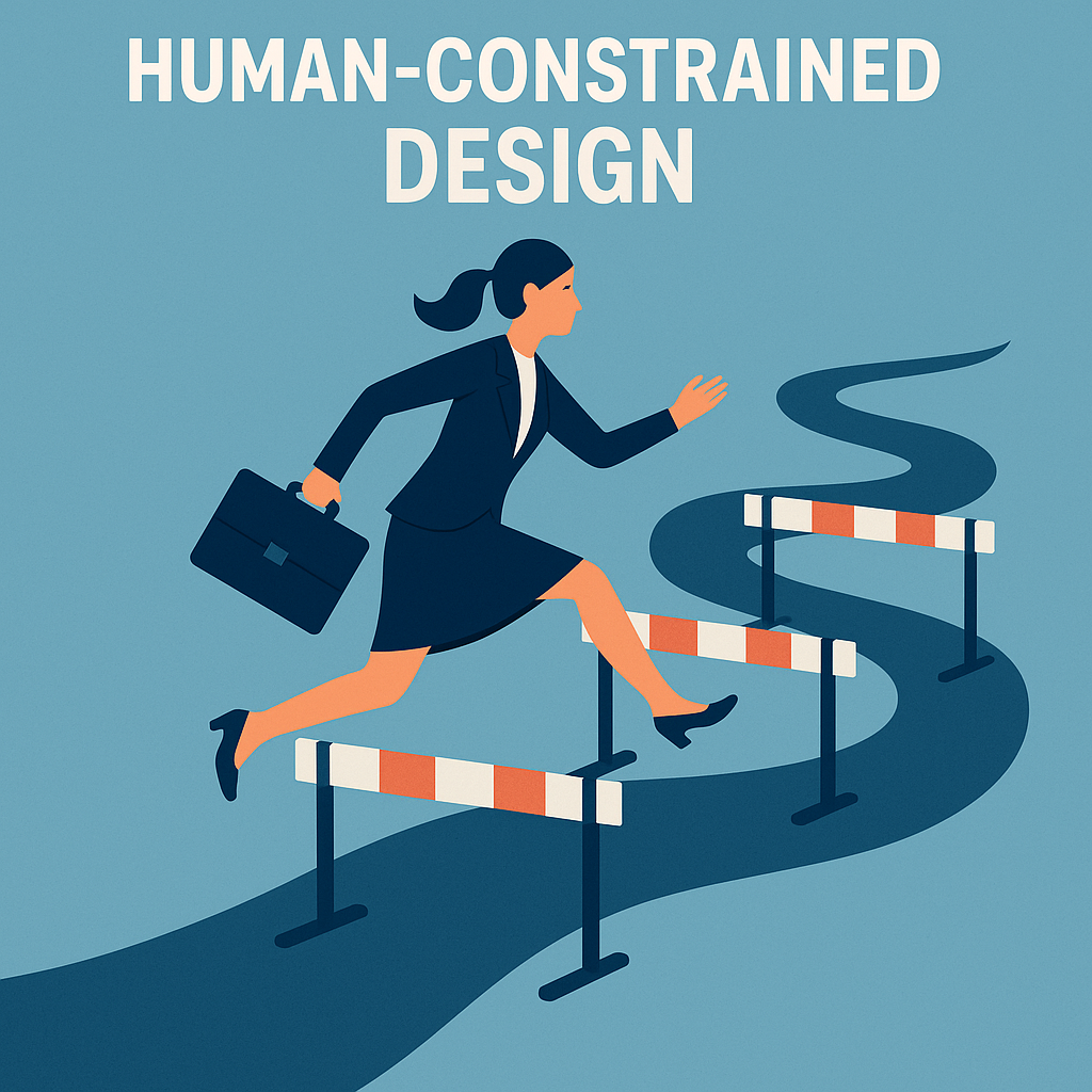 Women hurdling desgin constraints